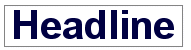 Überschrift in einer Box